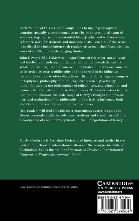Produktbild: The Cambridge Companion to Dewey