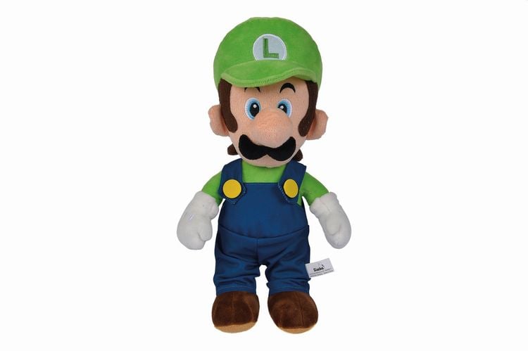 Produktbild: Super Mario Luigi Pl&uuml;sch, 30cm