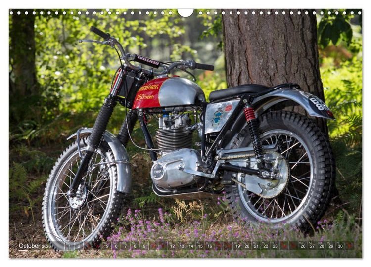 Produktbild: Classic Motorcycles (Wall Calendar 2026 DIN A3 landscape), CALVENDO 12 Month Wall Calendar