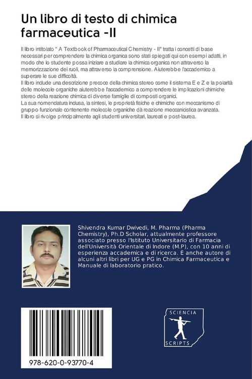 Produktbild: Un libro di testo di chimica farmaceutica -II