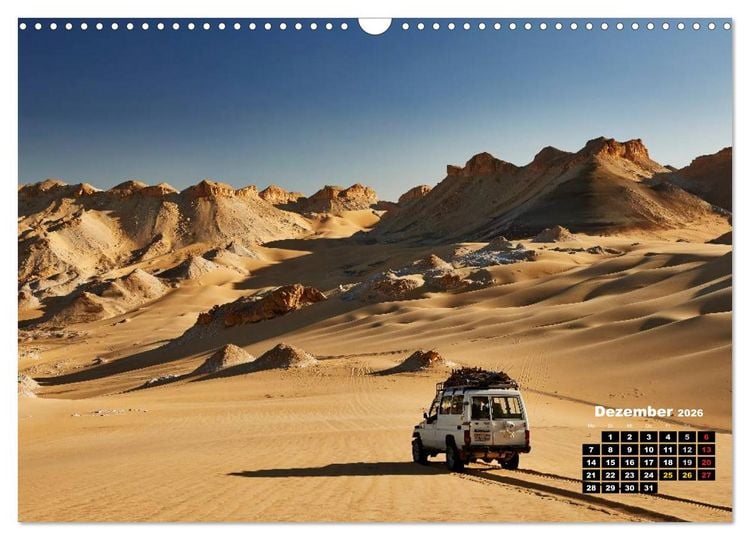 Produktbild: &Auml;gypten &ndash; westliche W&uuml;sten (Wandkalender 2026 DIN A3 quer), CALVENDO Monatskalender