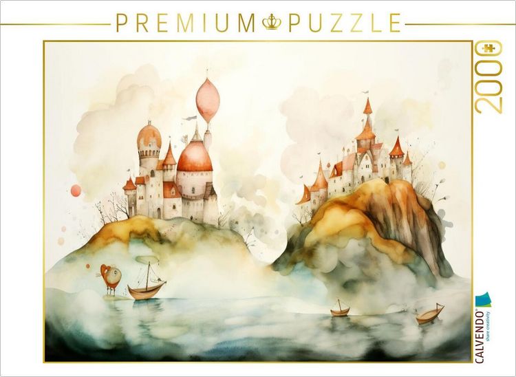 Produktbild: CALVENDO Puzzle Ein Motiv aus dem Kalender "Kuriose H&auml;user" | 2000 Teile Lege-Gr&ouml;&szlig;e 90x67cm Foto-Puzzle f&uuml;r gl&uuml;ckliche Stunden