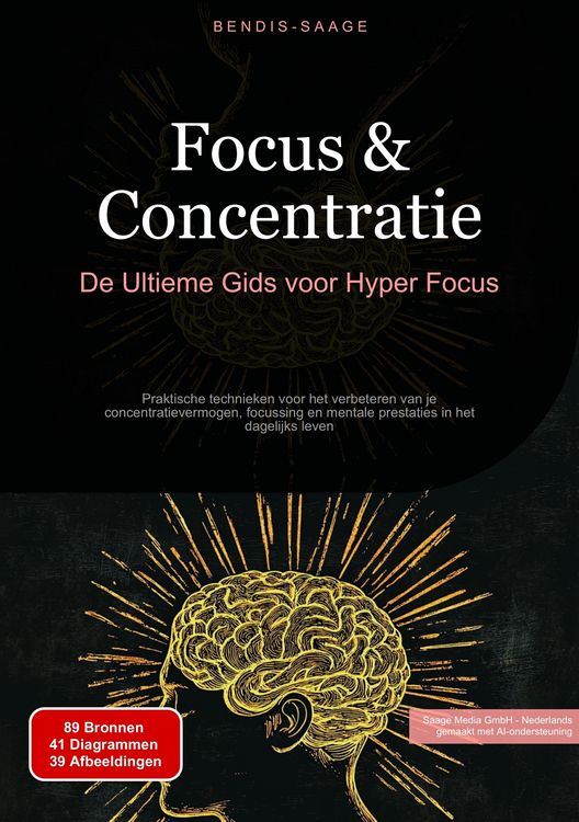 Produktbild: Focus & Concentratie: De Ultieme Gids voor Hyper Focus