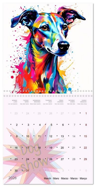Produktbild: Dog show (Wall Calendar 2026 12 &times; 12 Inch) CALVENDO 12 Month Wall Calendar