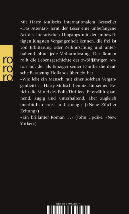Produktbild: Das Attentat