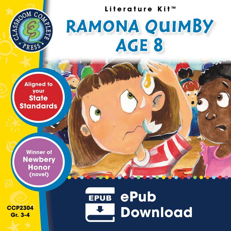 Produktbild: Ramona Quimby, Age 8 - Literature Kit Gr. 3-4