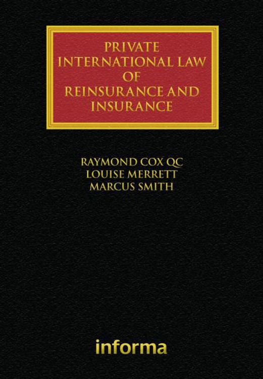 Produktbild: Private International Law of Reinsurance and Insurance