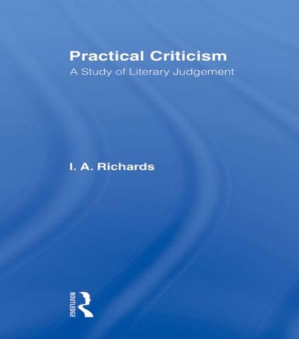 Produktbild: Practical Criticism V 4