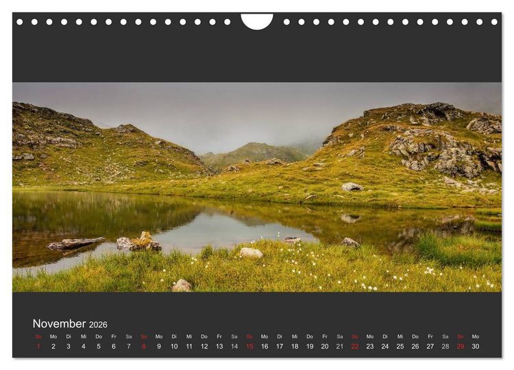 Produktbild: Alpenpanorama 2026 (Wandkalender 2026 DIN A4 quer), CALVENDO Monatskalender