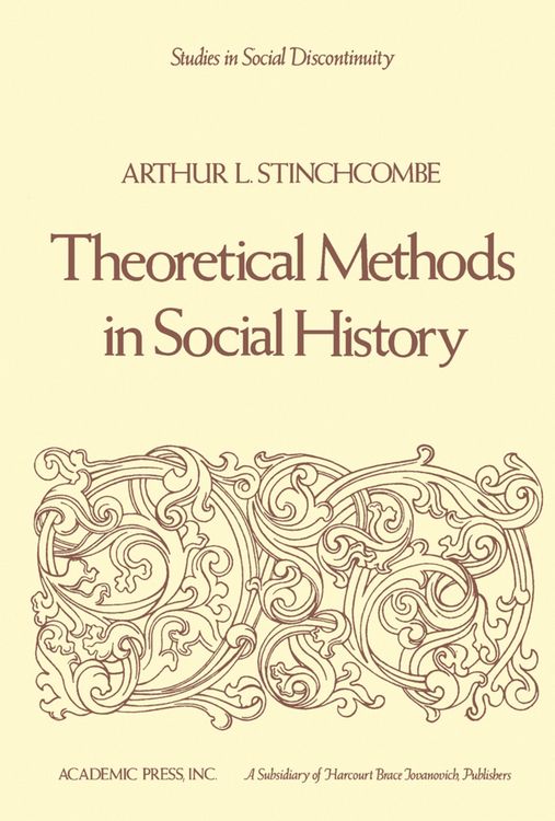 Produktbild: Theoretical Methods in Social History