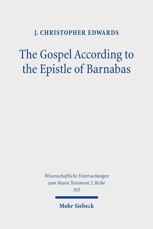 Produktbild: The Gospel According to the Epistle of Barnabas