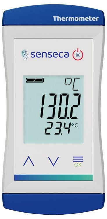 Produktbild: Senseca ECO 130.2-GTF300-SET 2-Kanal Alarmthermometer F&uuml;hler-Typ K