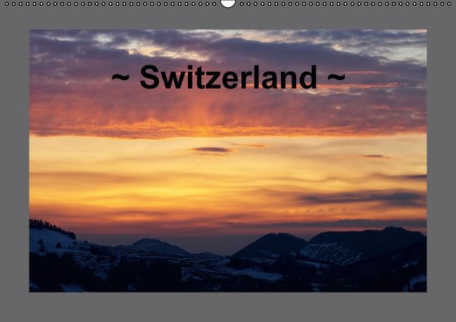 Produktbild: Switzerland (Wall Calendar perpetual DIN A2 Landscape)