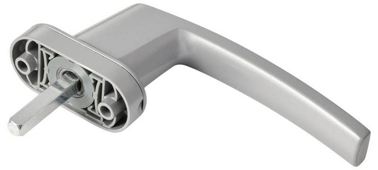 Produktbild: Sygonix SY-7065782 Fenstergriff abschlie&szlig;bar Silber