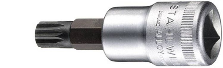 Produktbild: Stahlwille 54 X M 16 03060016 Innen-Vielzahn (XZN) Steckschl&uuml;ssel-Bit-Einsatz M16 1/2" (12.5 mm)