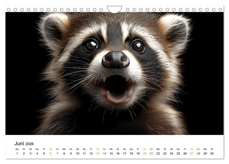 Produktbild: Wilde Heimat - Tiere unserer Natur (Wandkalender 2026 DIN A4 quer), CALVENDO Monatskalender