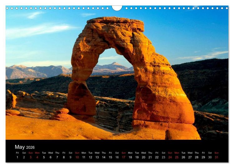 Produktbild: USA - National Parks (Wall Calendar 2026 DIN A3 landscape), CALVENDO 12 Month Wall Calendar