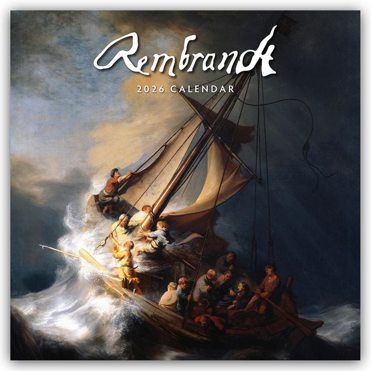 Produktbild: Rembrandt 2026 – 16-Monatskalender
