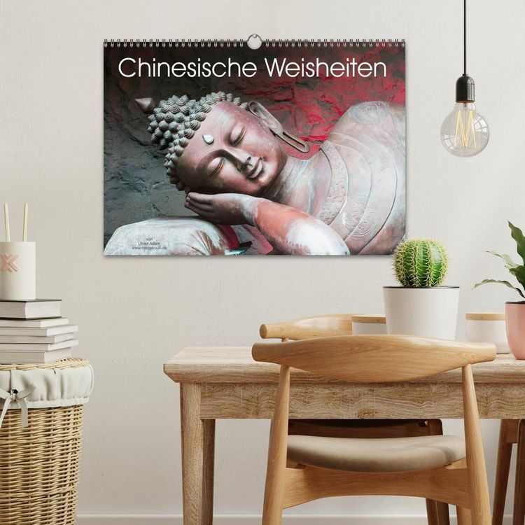 Produktbild: Chinesische Weisheiten (Wandkalender 2026 DIN A3 quer), CALVENDO Monatskalender