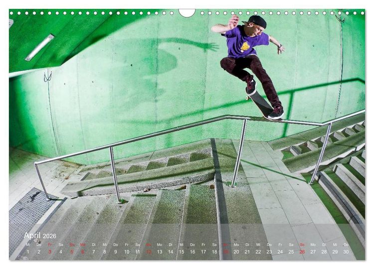 Produktbild: THIS IS SKATEBOARDING 2026 (Wandkalender 2026 DIN A3 quer), CALVENDO Monatskalender
