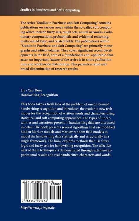 Produktbild: Handwriting Recognition