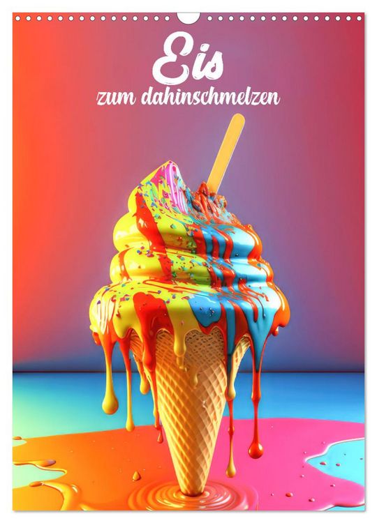 Produktbild: Eis zum dahinschmelzen (Wandkalender 2026 DIN A3 hoch), CALVENDO Monatskalender
