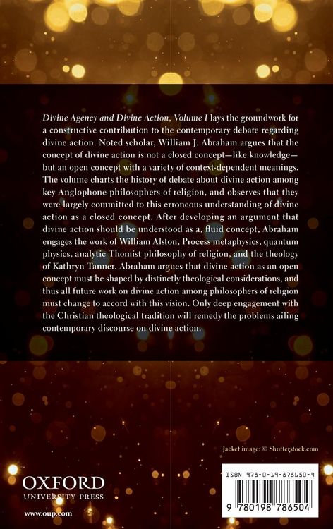Produktbild: Divine Agency & Divine Action V1 C