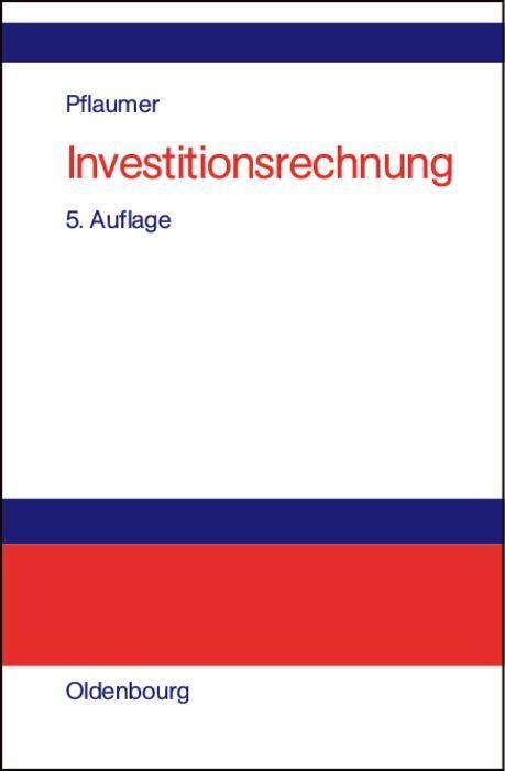 Produktbild: Investitionsrechnung