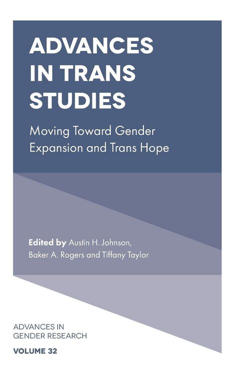 Produktbild: Advances in Trans Studies