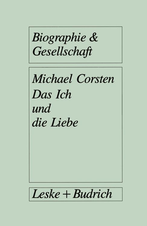 Produktbild: Das Ich und die Liebe