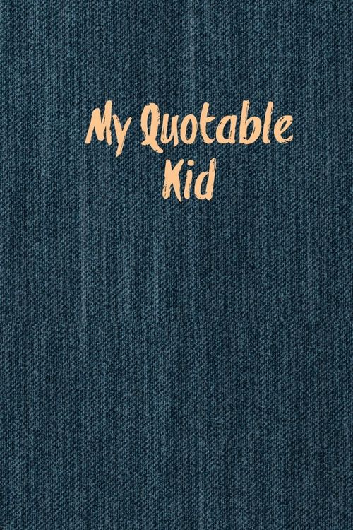 Produktbild: My Quotable Kid