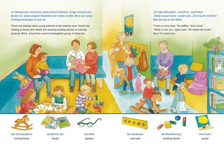 Produktbild: Beim Kinderarzt (Deutsch-Englisch)
