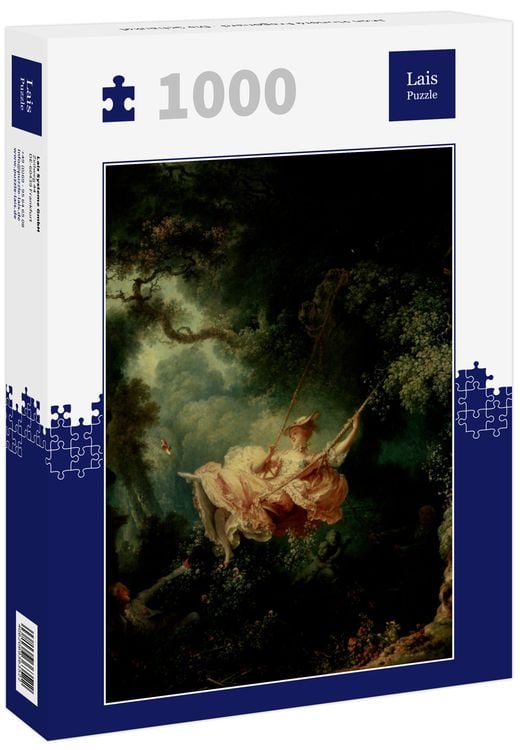 Produktbild: Lais Puzzle Jean-Honor&eacute; Fragonard - Die Schaukel 1000 Teile