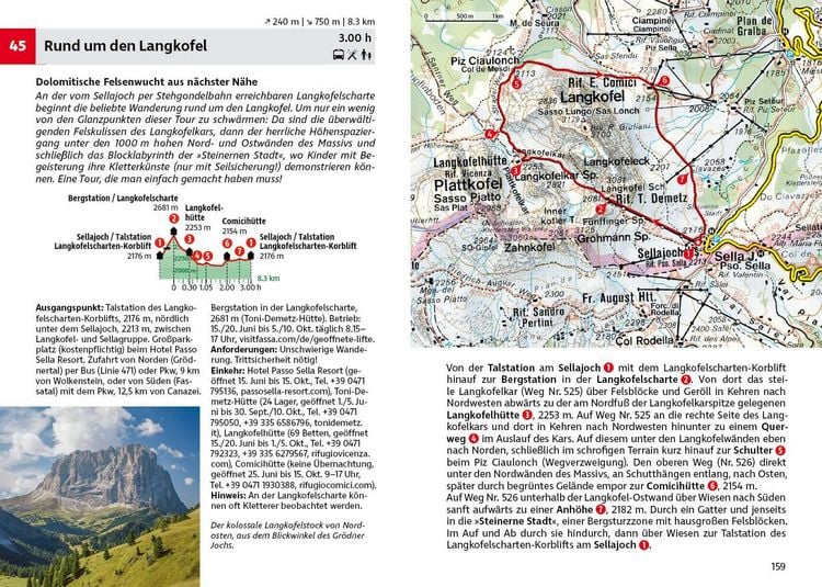 Produktbild: ROTHER Wanderf&uuml;hrer Dolomiten Band 1 - Gr&ouml;dnertal
