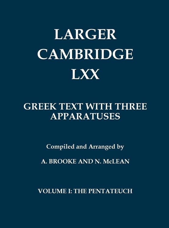 Produktbild: Larger Cambridge LXX - The Old Testament in Greek