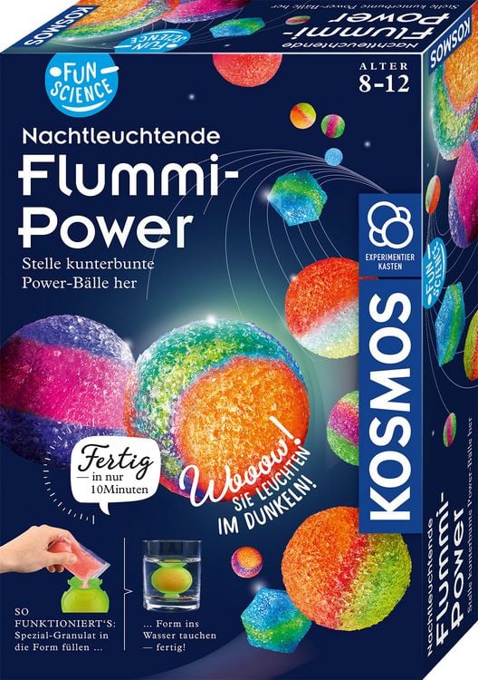 Produktbild: Fun Science Nachtleuchtende Flummi-Power