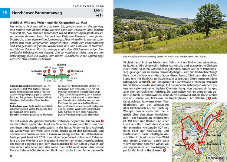 Produktbild: ROTHER Wanderf&uuml;hrer Siegerland und Wittgenstein