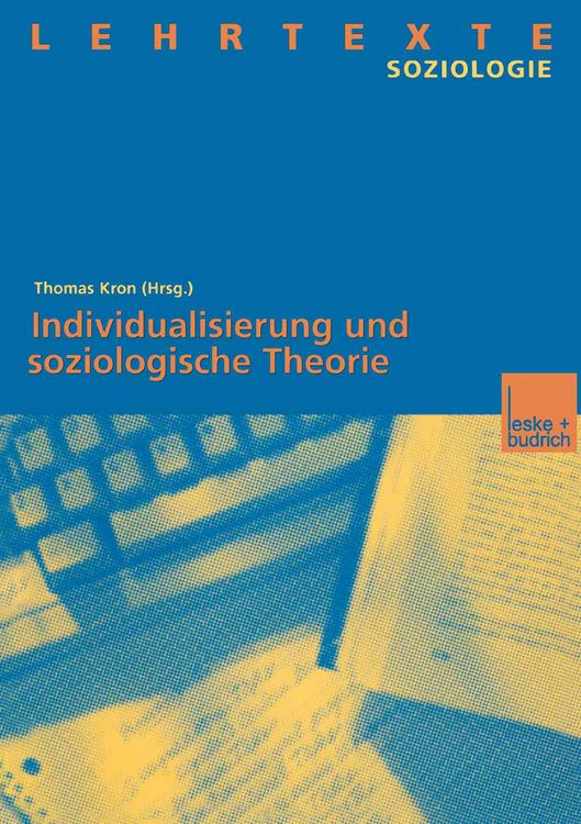 Produktbild: Individualisierung und soziologische Theorie