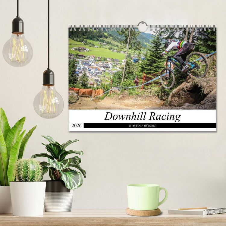 Produktbild: Downhill Racing (Wandkalender 2026 DIN A4 quer), CALVENDO Monatskalender
