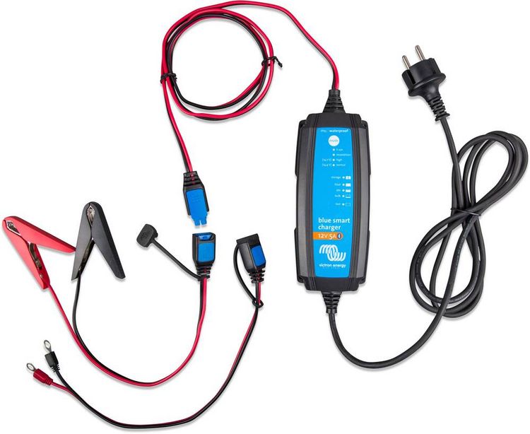 Produktbild: Victron Energy Bleiakku-Ladeger&auml;t Blue Smart IP65 12/5 12V Ladestrom (max.) 5A