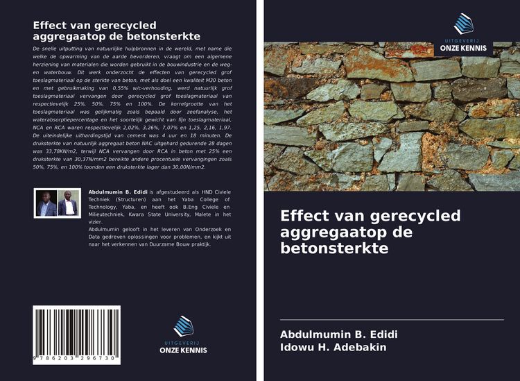 Produktbild: Effect van gerecycled aggregaatop de betonsterkte