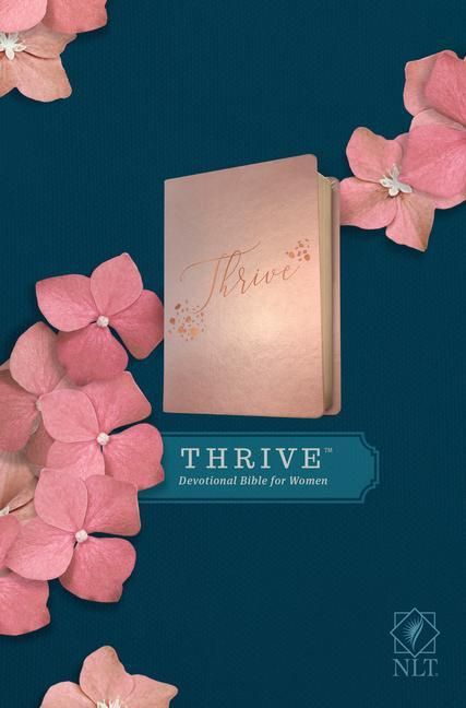 Produktbild: NLT Thrive Devotional Bible for Women (Leatherlike, Rose Metallic )