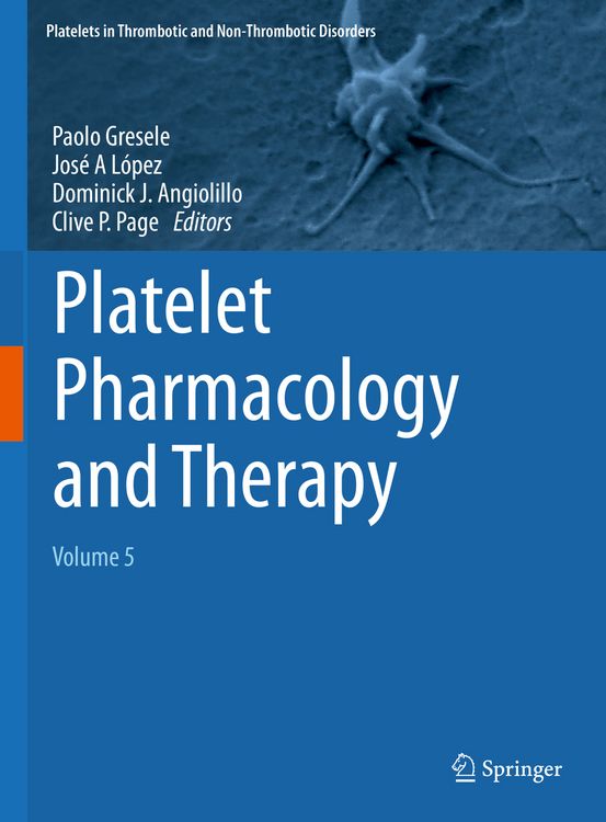 Produktbild: Platelet Pharmacology and Therapy