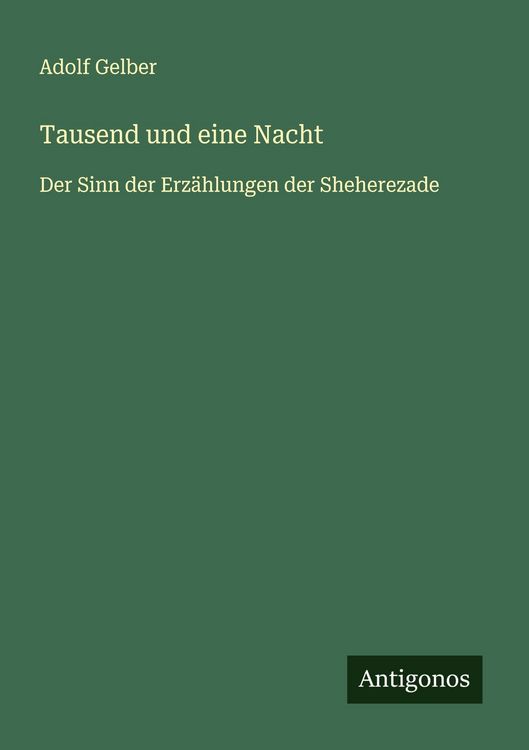 Produktbild: Tausend und eine Nacht