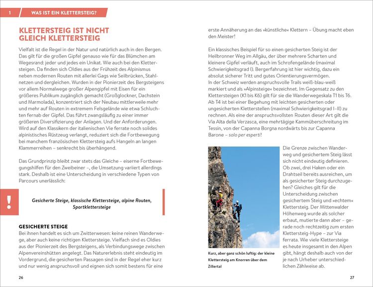 Produktbild: Wissen Kompakt Outdoor Klettersteiggehen