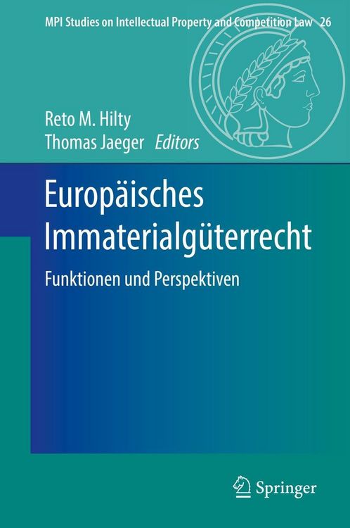Produktbild: Europ&auml;isches Immaterialg&uuml;terrecht