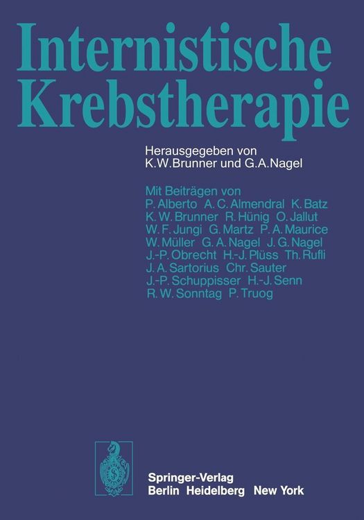 Produktbild: Internistische Krebstherapie