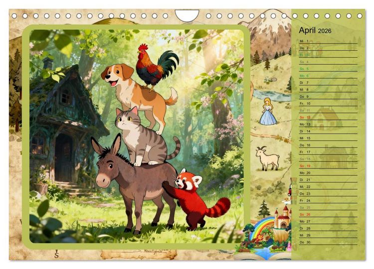 Produktbild: Was macht der denn da? (Wandkalender 2026 DIN A4 quer), CALVENDO Monatskalender