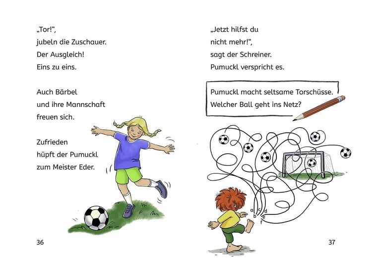 Produktbild: Pumuckl, B&uuml;cherhelden 1. Klasse, Pumuckl spielt Fu&szlig;ball