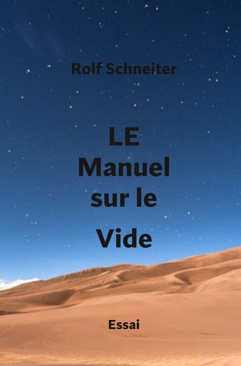 Produktbild: LE Manuel sur le Vide
